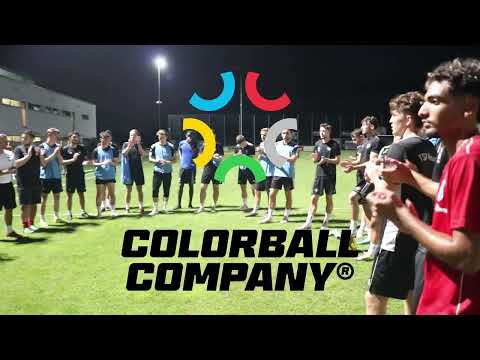 Komplette Trainingseinheit mit den Colorballs beim TSV Neuried.