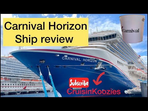 Thumbnail for Carnival Horizon,ship review.