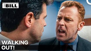 DI Cullen Drops  Ultimatum on Chandler | The Bill - Season 18 Episode 45 | Protection (2002)