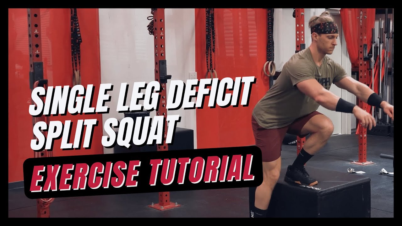 Exercise Tutorial - Single Leg Deficit Split Squat