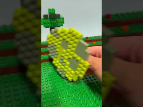 Spawning Minecraft Slime Spawn Egg BUT Lego! #shorts