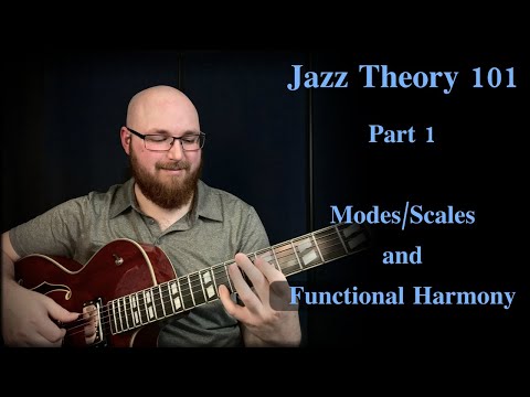 Jazz Guitar Lesson - Theory 101 (Part 1) - Scales and Functional Harmony