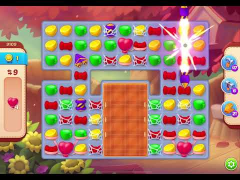 HomeScapes Level 9109 no boosters (9159 for other countries)