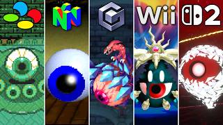 Evolution of Eyeball Bosses in Nintendo Games (1986 - 2026)