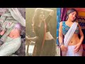 Beautiful Models Transparent Saree Looks With Matching Sleeveless Blouse Fashion Photoshoot