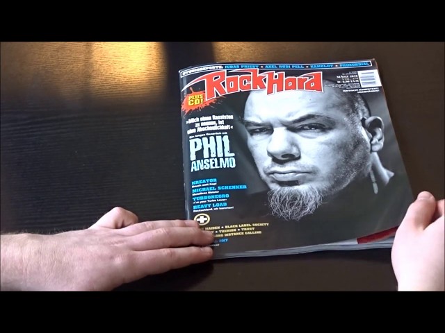Vídeo relacionado con Rock Hard Magazine Germany 2018 #370 Phil Anselmo Michael Schenker Kreator ACCEPTABLE