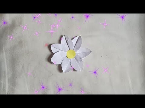 HOW TO MAKE A BEAUTIFUL FLOWER OUT OF PAPER SO EASY