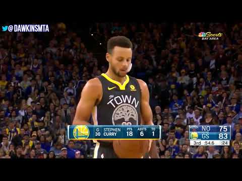 Stephen Curry Full Highlights vs Pelicans in 2017 18 RS 28.7 PPG, 8.3 APG! | FreeDawkins
