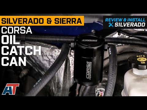 2014-2018 Silverado & Sierra 1500 Corsa Performance Oil Catch Can Review & Install