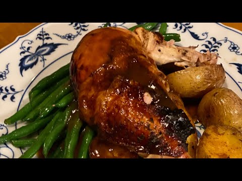 Zaatar Rubbed Roasted Whole Chicken Recipe