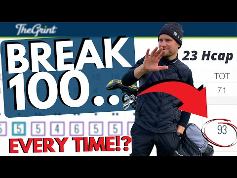 HIGH HANDICAP GOLFER EXPLAINS HOW TO BREAK 100... EVERY TIME!