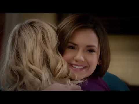 Bonnie And Caroline says good bye to Elena TVD 6x22