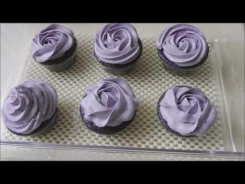 Rosette Cupcake Swirl - Cupcake Piping Techniques Tutorial #adhorle
