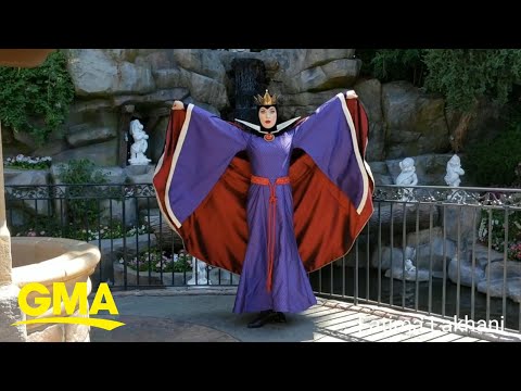This Evil Queen in Disneyland is absolutely killing it | GMA