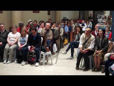 Celebración en CANA DE GALILEA con los MATRIMONIOS de la Peregrinación Diocesana  a TIERRA SANTA