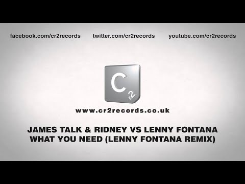 James Talk & Ridney vs Lenny Fontana - What You Need (Lenny Fontana Remix)
