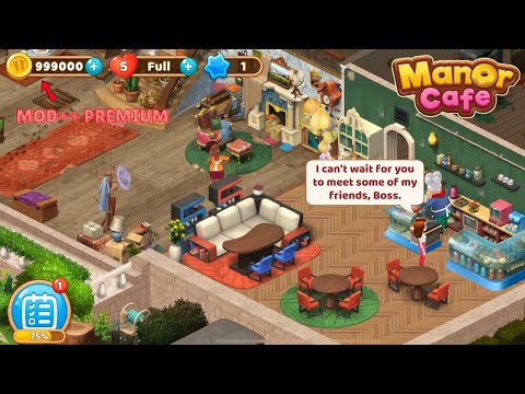 MOD Manor Cafe  - Tips Hack Gems Free (NEW Version)
