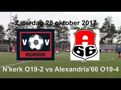 Nieuwerkerk JO 19-2 vs Alexandria'66 JO 19-4 (1-1)