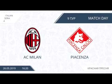 AFL19. Italy. serie A. Day 9. AC Milan - Piacenza
