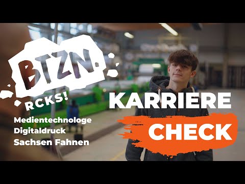 Medientechnologe Digitaldruck bei Sachsen Fahnen in Kamenz