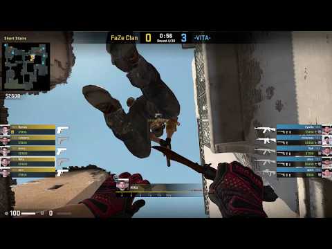 CS:GO POV Demo FaZe NiKo (25/20) vs Vitality (de_dust2)