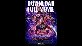 How to Download Avengers Endgame (2019) Full Movie