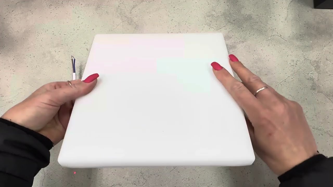 Врезная светодиодная квадратная панель LEZARD 36Вт 6400K 855Lm без рамки 222-SCEL-6436 