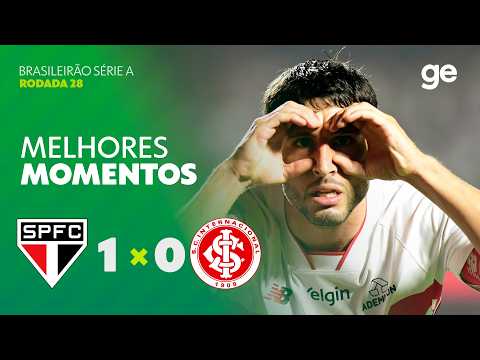 Gols e melhores lances de São Paulo x Internacional