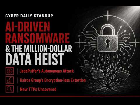 JadePuffer AI Agent Attacks + US Gov $1M Extortion [Threat ...