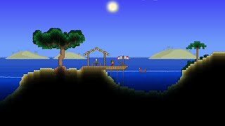 Ocean Oasis Timelapse Build Terraria