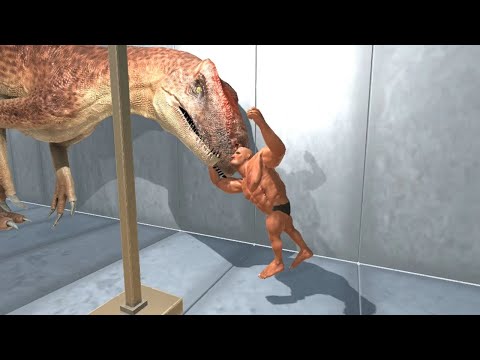 Boxer Mini Hill Giant vs Titans from ALL UNITS Animal Revolt Battle Simulator