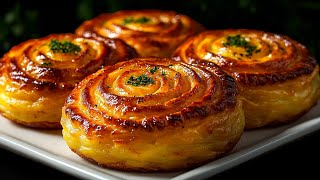 Haben Sie Kartoffeln und 2 Eier? Dieses Kartoffelgericht wird jeden sofort beeindrucken!