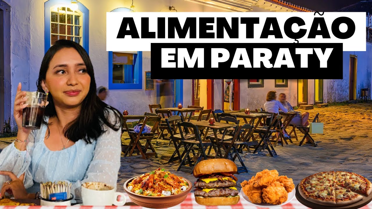 QUANTO CUSTA ALIMENTAÇÃO EM PARATY: O que comer em Paraty.