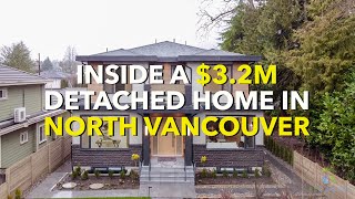 Inside a $3.2M Detached Home in North Vancouver