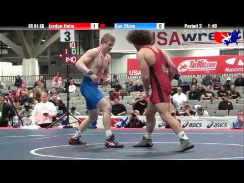 Jordan Holm vs. Dan Olsen at 2013 Las Vegas/ASICS U.S. Open