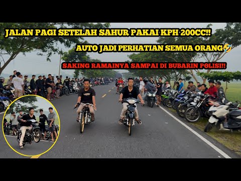 ASR PAKAI KPH JOGJA STYLE 200CC || SEPANJANG JALAN JADI PUSAT PERHATIAN