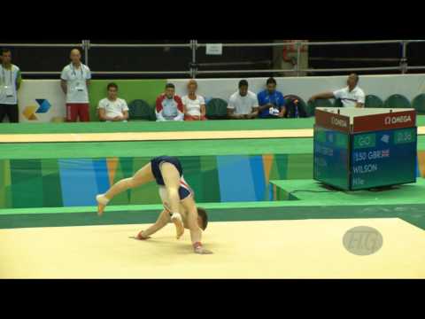 WILSON Nile (GBR) - 2016 Olympic Test Event, Rio (BRA) - Qualifications Floor Exercise