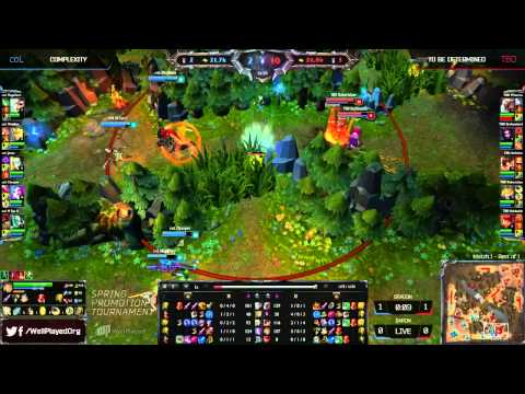 CompLexity Gaming vs To Be Determined | 2014 NA LCS Spring Promotion Season 4 | coL vs TBD