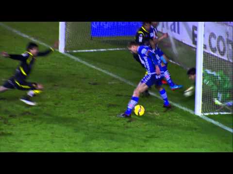 Top 5 paradas del mes de febrero de Liga Adelante