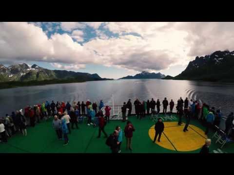 Timelapse into magical Trollfjorden in Norway with Hurtigruten 4K