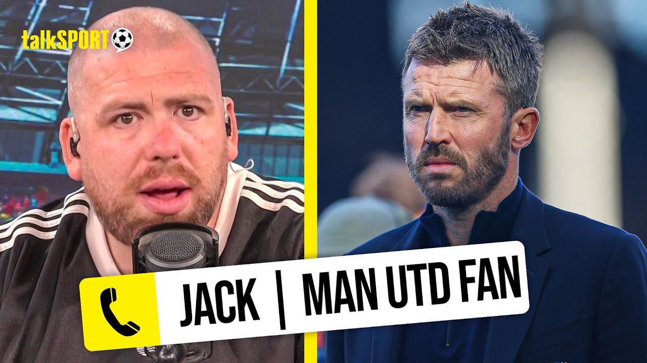 "GET HIM GONE!" Man United fan CALLS for Michael Carrick to LEAVE after Fulham draw