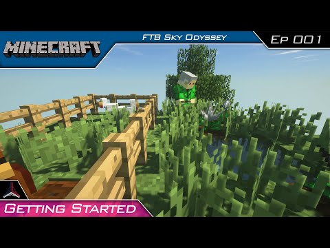FTB Sky Odyssey - Getting Started | Minecraft 1.12 | #1
