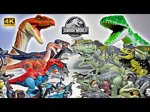 Giganotosaurus vs Therizinosaurus Toys – Who Would Win?! Full Jurassic World Showcase