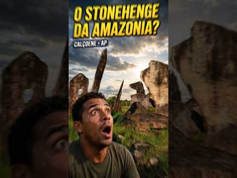 🤯O Stonehenge da Amazônia fica no Amapá e ninguém te contou! 😱 #shorts #amapa #calcoene