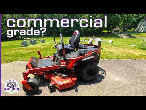 Residential zero turn mower built for commercial use - NEW Toro Timecutter