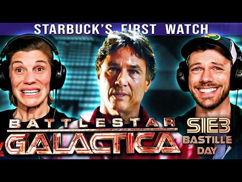 Katee Sackhoff Watches Battlestar Galactica for FIRST TIME | S1E3