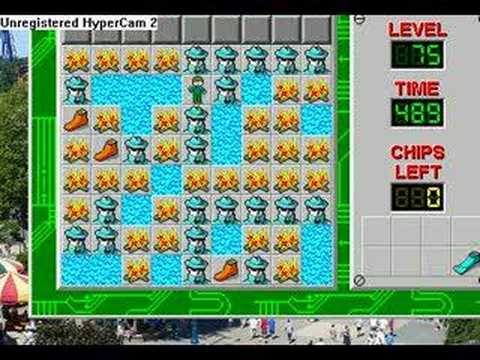 Chip's Challenge level 75