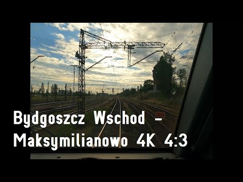 [ CabView ] - Bydgoszcz Wschód - Maksymilianowo - test kamerki 4K  - Paprykowe Filmy cz.2