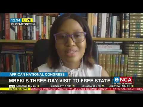 Discussion Mbeki's three day visit to Free State