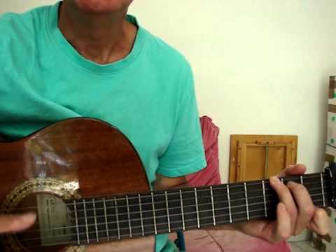 Chant pour enfants Sur la page de mon cahier accords de guitare